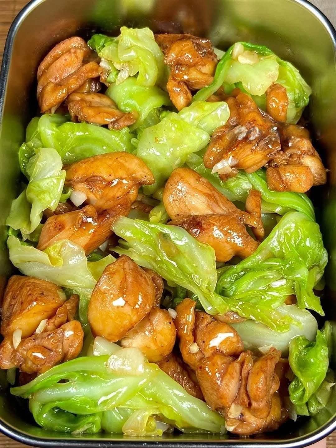 Chicken and Cabbage Stir-fry