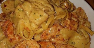 Creamy Cajun Shrimp Pasta