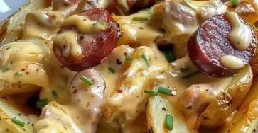 Cheesy Ranch Potatoes and Sausage