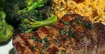 Surf & Turf Feast with Garlic Herb Steak