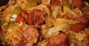 Cajun Cabbage Jambalaya