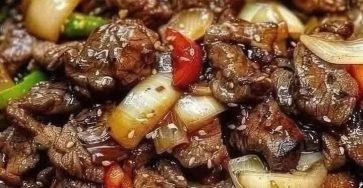 Chinese Pepper Steak with Onions