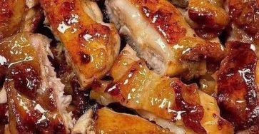 Grilled Chicken with Creamy Garlic Herb Sauce