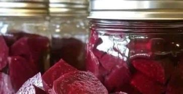 Homemade Pickled Beets